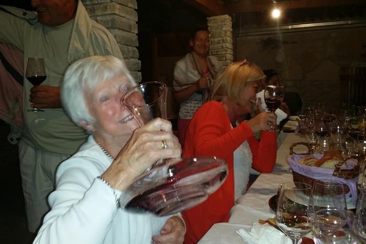 Split wine cellar dinner-indigenous sorts of Kastela region