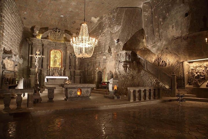 Salt Mine in Wieliczka with private transport, tour from Krakow