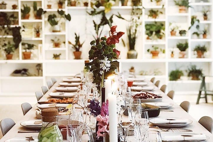 Nordic Dinner Cooking Class and dining