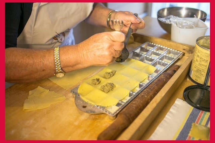 Dining experience at a local's home in Porto Cesareo with cooking demo