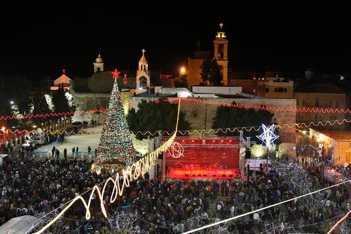 Christmas Eve in Jerusalem & midnight mass in Bethlehem
