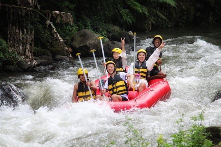 Ubud White Water Rafting and Ubud Tours All inclusive