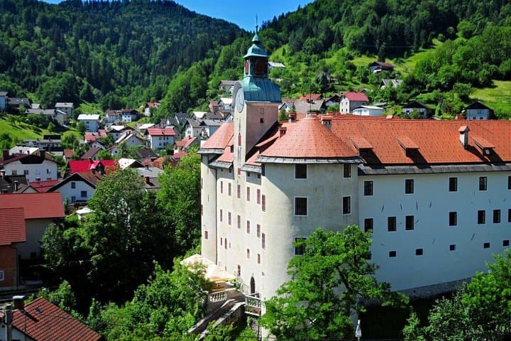 Idrija Half Day Excursion: UNESCO Town including Castle and Mine Tour from Ljubljana
