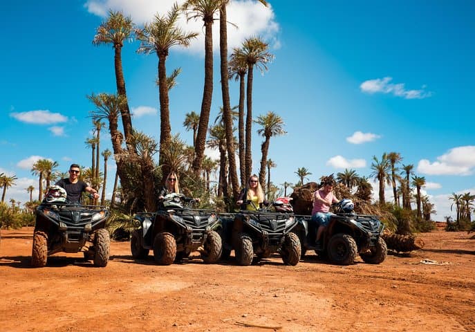 Camel Ride and Quad Biking with fresh mint Tea