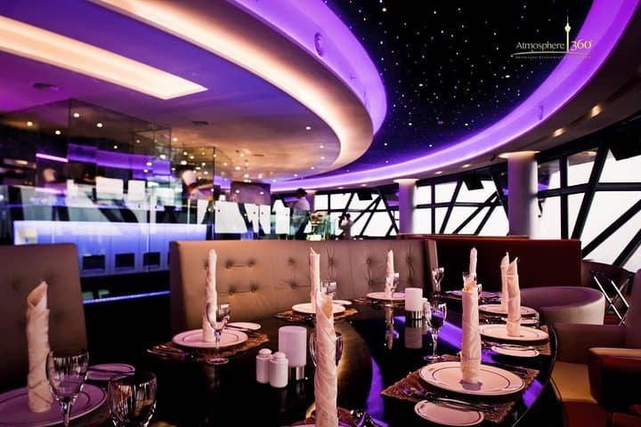 Dining in the Clouds above Kuala Lumpur