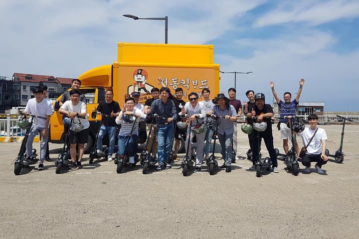 Jeju Kickscooter Fun & Exciting Riding by Seashore