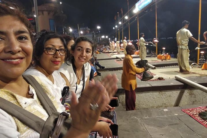 Evening ceremony of Ganges in varanasi with official tour guide