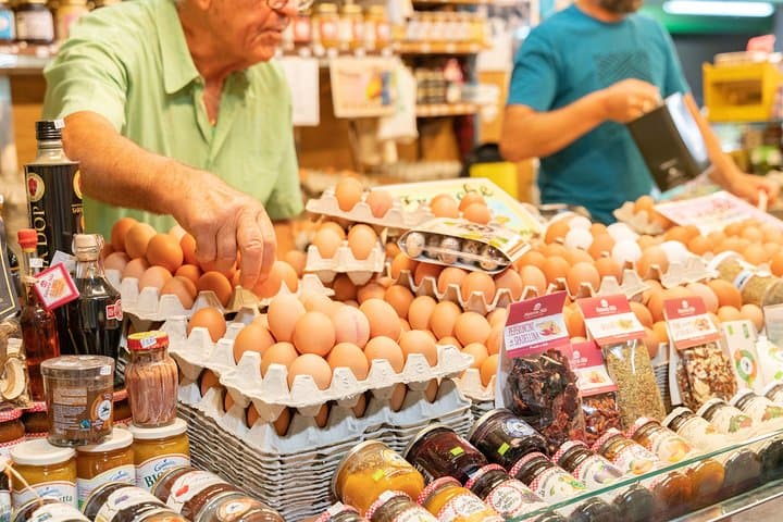 Small Group Market tour and Cooking class in Bergamo