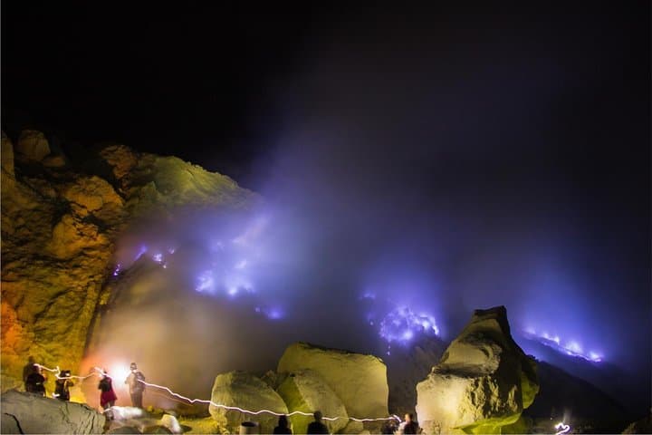 Ijen Blue Flame from Bali