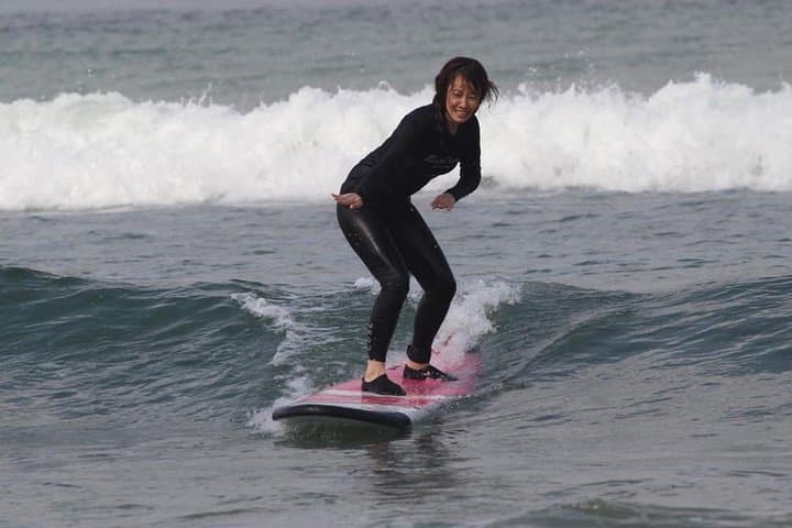 Surfing lesson with julian in Bali