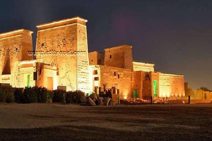 Sound and Light Show at Philae Temple