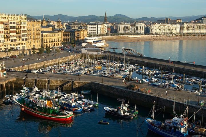 San Sebastian and the Basque Coast from Pamplona