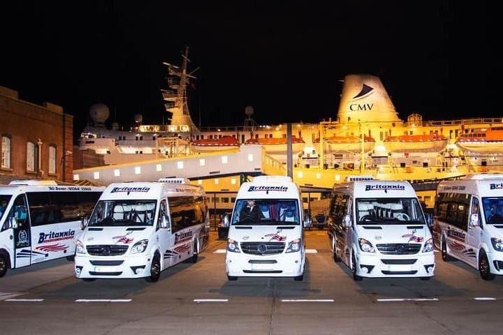 Pre or Post-Cruise; Dover transfer from/to London Airports or Transport Hubs