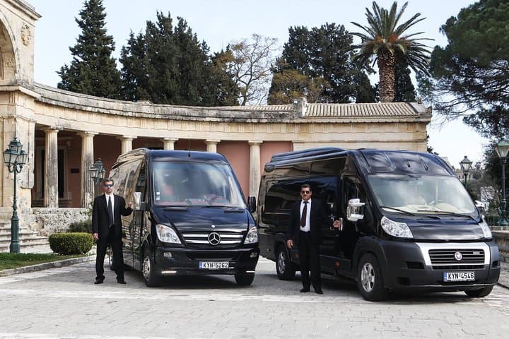 One-Way Premium Class Corfu Private Transfers