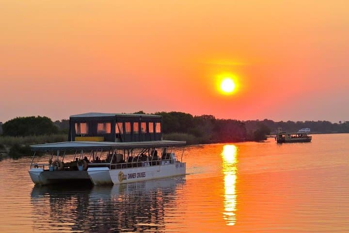 Dinner Cruise on the Zambezi River from Victoria Falls