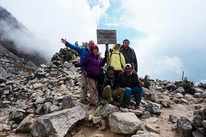 Short Salkantay Trek to Machu Picchu 4 days - private service