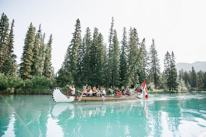 Banff National Park Big Canoe Tour