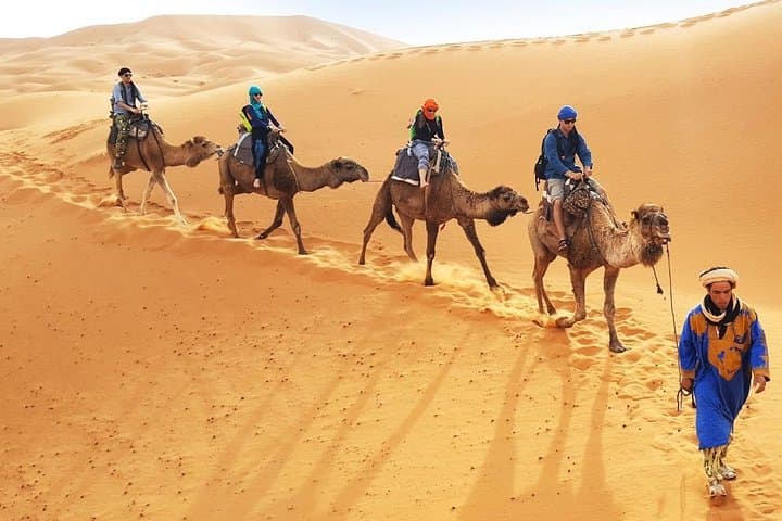 Merzouga Camel Trekking & Overnight in the Desert Camp