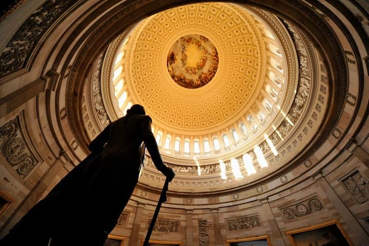 Presidential DC: Capitol Hill + DC Bus Tour, US Capitol Entry