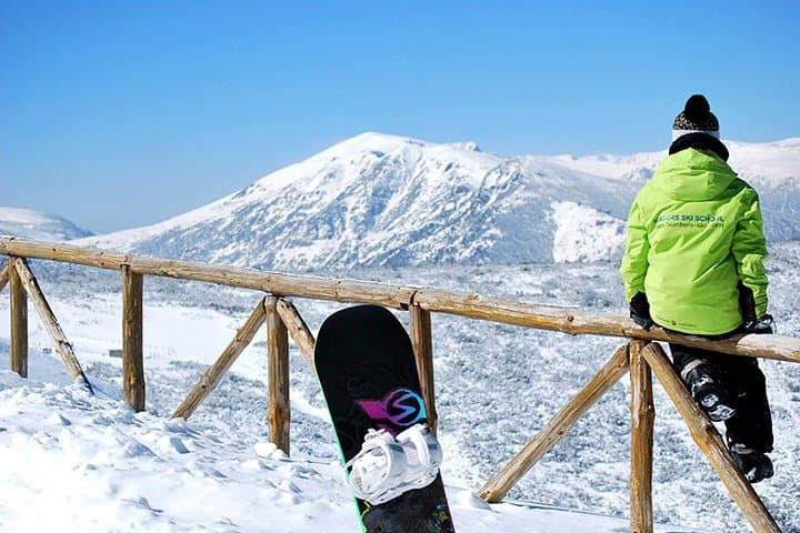 Private snowboard lessons