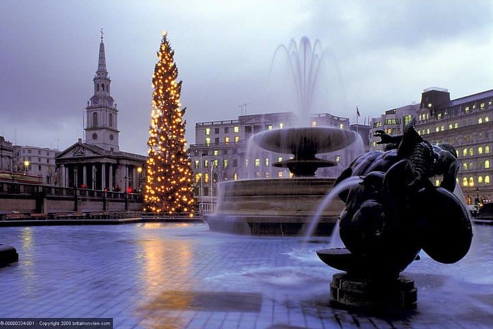 London Sights and Sounds on Christmas Day Afternoon Guided Tour