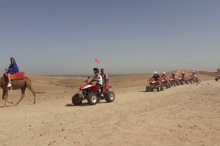Agafay Desert: Quad Bike & Camel Ride