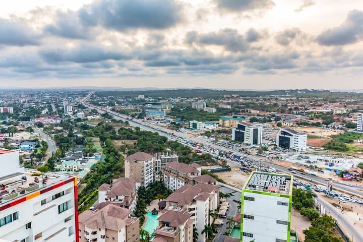 Romantic walking tour in Accra