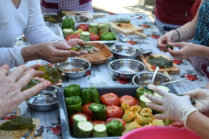 Authentic Cretan cooking class and Wine tasting experience in Chania