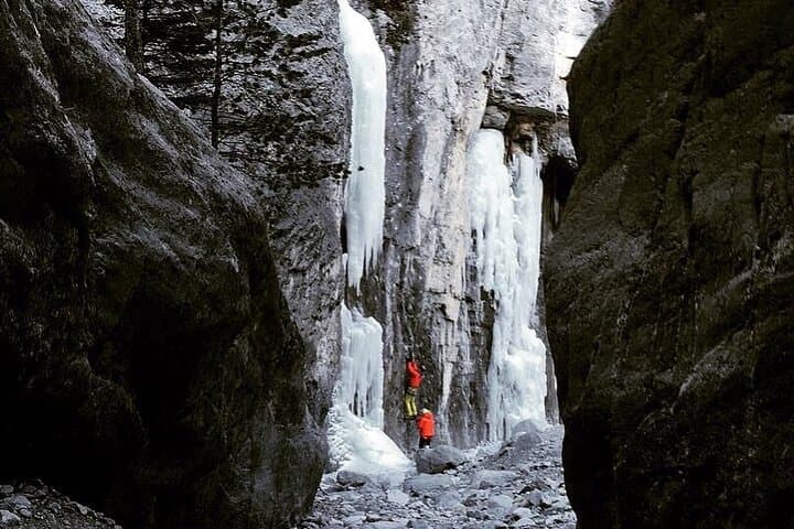 Winter Canadian Rockies Canyon Hike