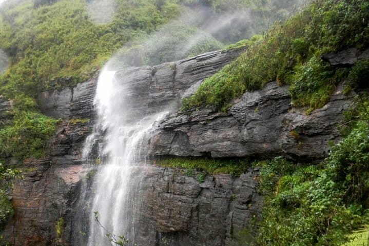 Hiking to Kota Ganga Waterfall in Knuckles Mountain Range