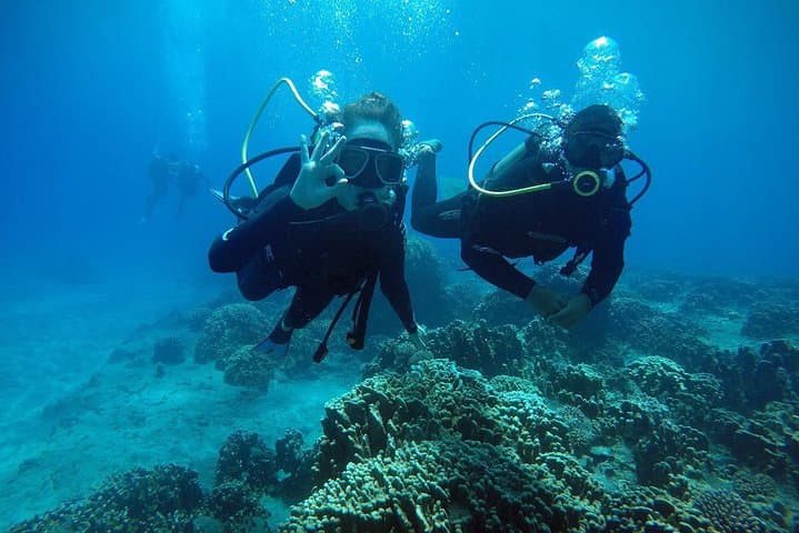 Baptism Diving in Easter Island