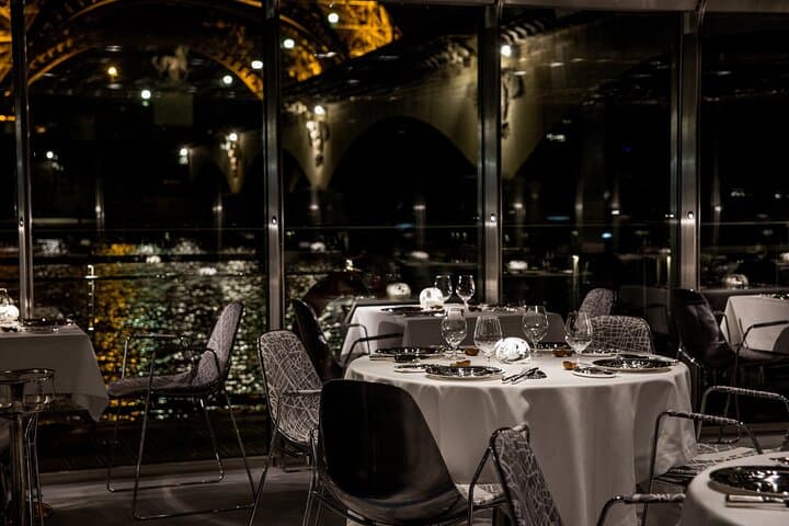 Paris at the First Lodges - Ducasse sur Seine dinner cruise
