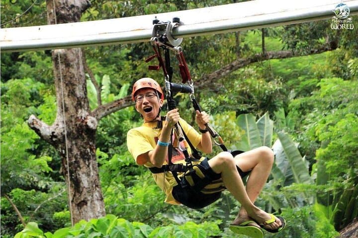 Zipline Adventure at Hanuman World in Phuket with Skywalk