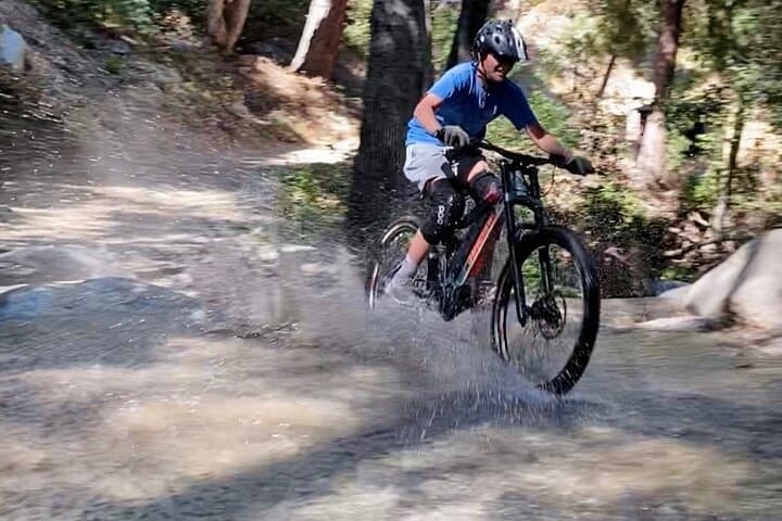 Angeles National Forest Electric Bike & Waterfall Hike Experience