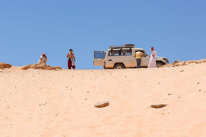 Full-Day Jeep Safari with Dinner from Marsa Alam