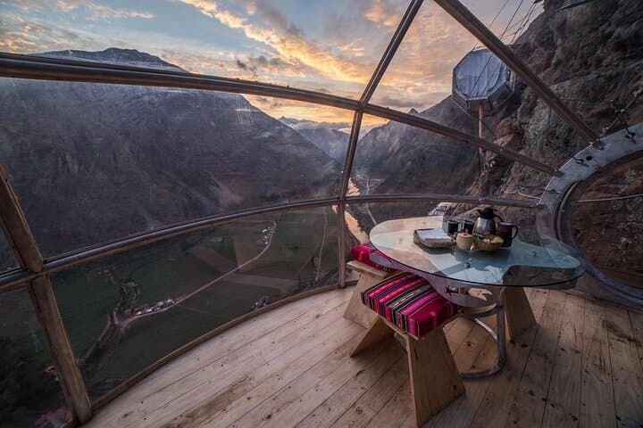 Overnight at Skylodge with Via Ferrata and Zip Line from Cusco