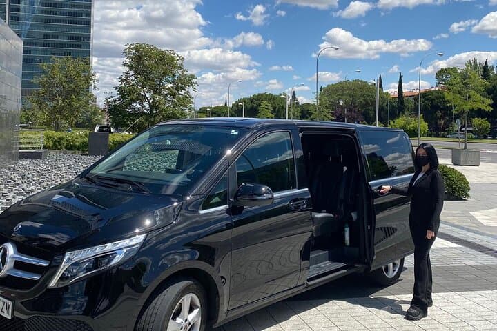 Shuttle Transfer Arrivals: Madrid Airport to City Center