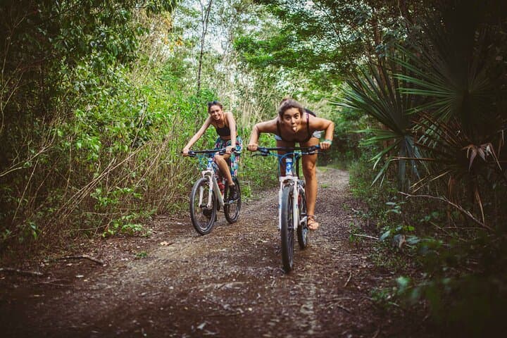 3 Cenotes Bike Adventure Private Tour from Tulum