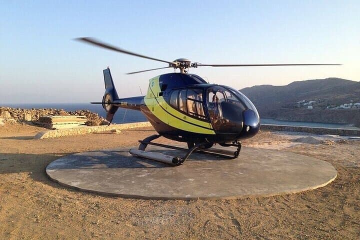 Private Helicopter Transfer from Elounda to Athens