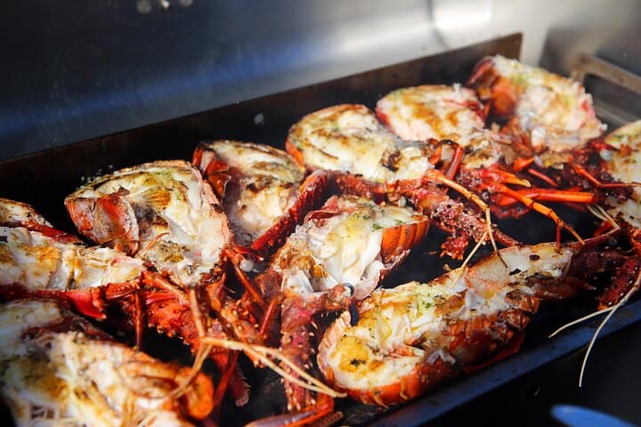 Luxe Seafood Package with Round Trip Ferry from Perth