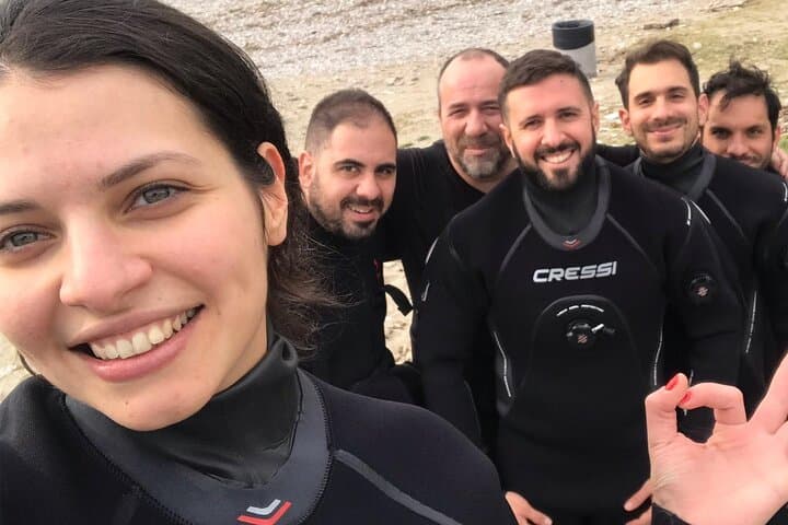Anavyssos Athens Riviera: Beginners' Guided Try Scuba Diving