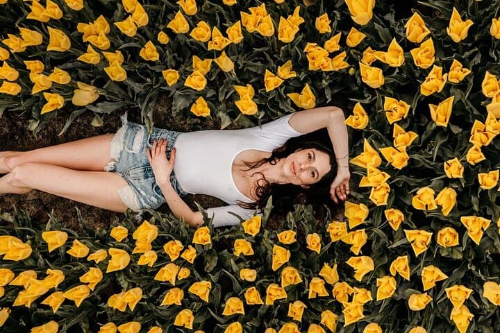 Professional Photoshoot at Private Tulip Field