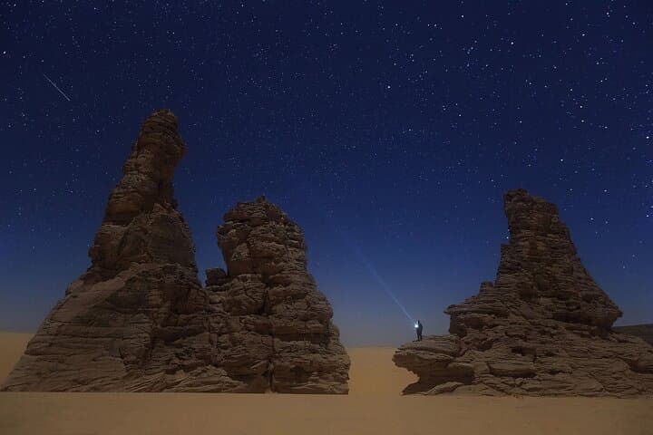 Stargazing in the Desert from Riyadh with Dinner