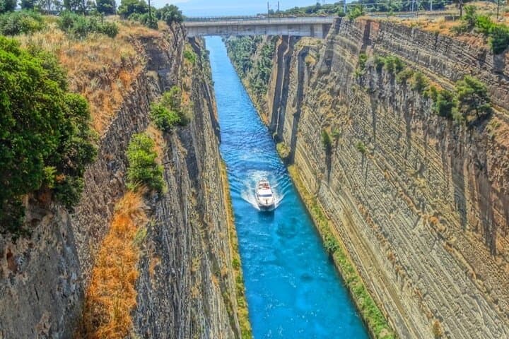 Private Tour from Athens to Corinth Canal and Ancient Olympia