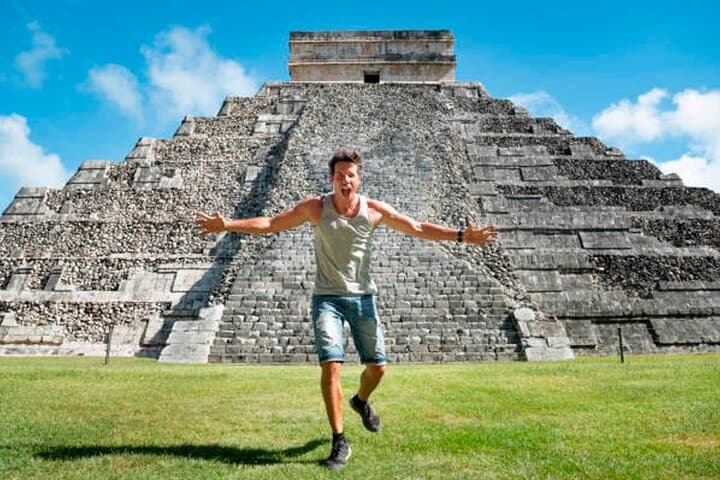 Chichen Classic, Cenote Chichikan & Valladolid from Tulum