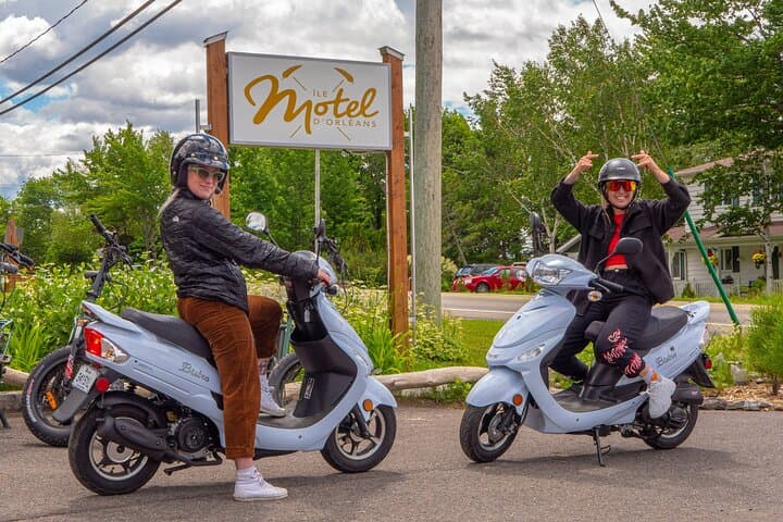 Quebec City - Scooter Rental on Ile d'Orléans