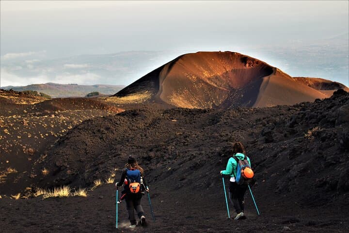 Etna Morning or Sunset - Trek & Lava Tunnel with Gear