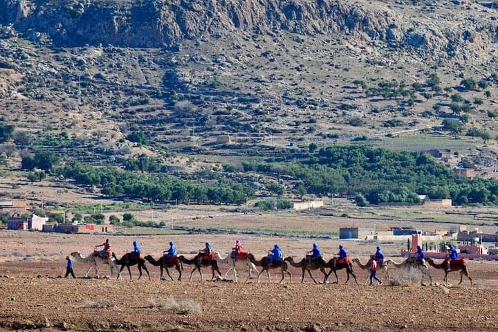 Private Agafay Desert Sunset Tour, Dinner & Camel Riding