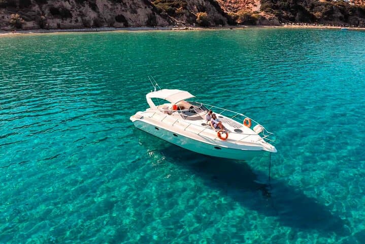 Private VIP Yacht 34" Excursion - Explore/Swim/Snorkel - Half day