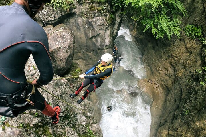 Canyoning in Interlaken from Zurich